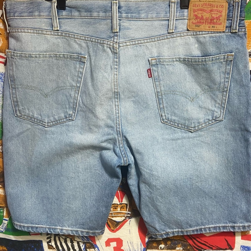 Levi's Mens Size 40 Waist Blue Denim Jorts